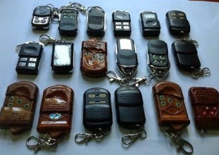 Thi công lắp đặt cửa cuốn - CHÌA KHÓA REMOTE